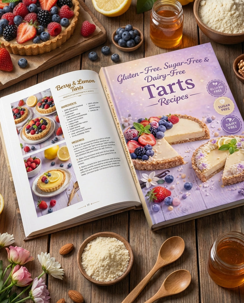 🥧 Healthy Tarts Collection: Gluten-Free • Sugar-Free • Dairy-Free